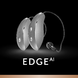 Edge AI RIC hearing aids history tile.